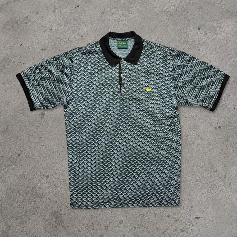 Vintage Geoffrey Beene Collection Masters Golf Polo 90s Size Large